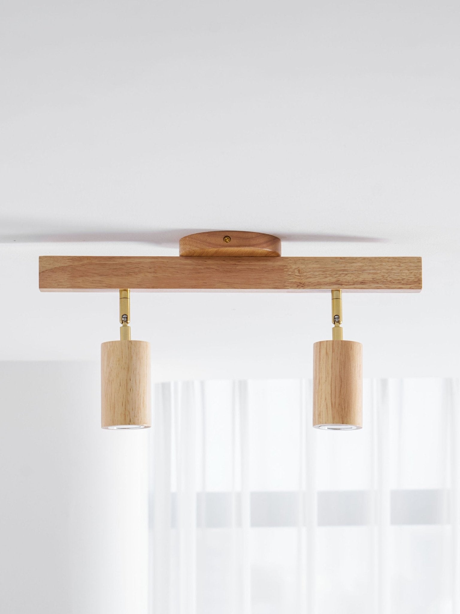 Plafonnier moderne Paddy en Bois