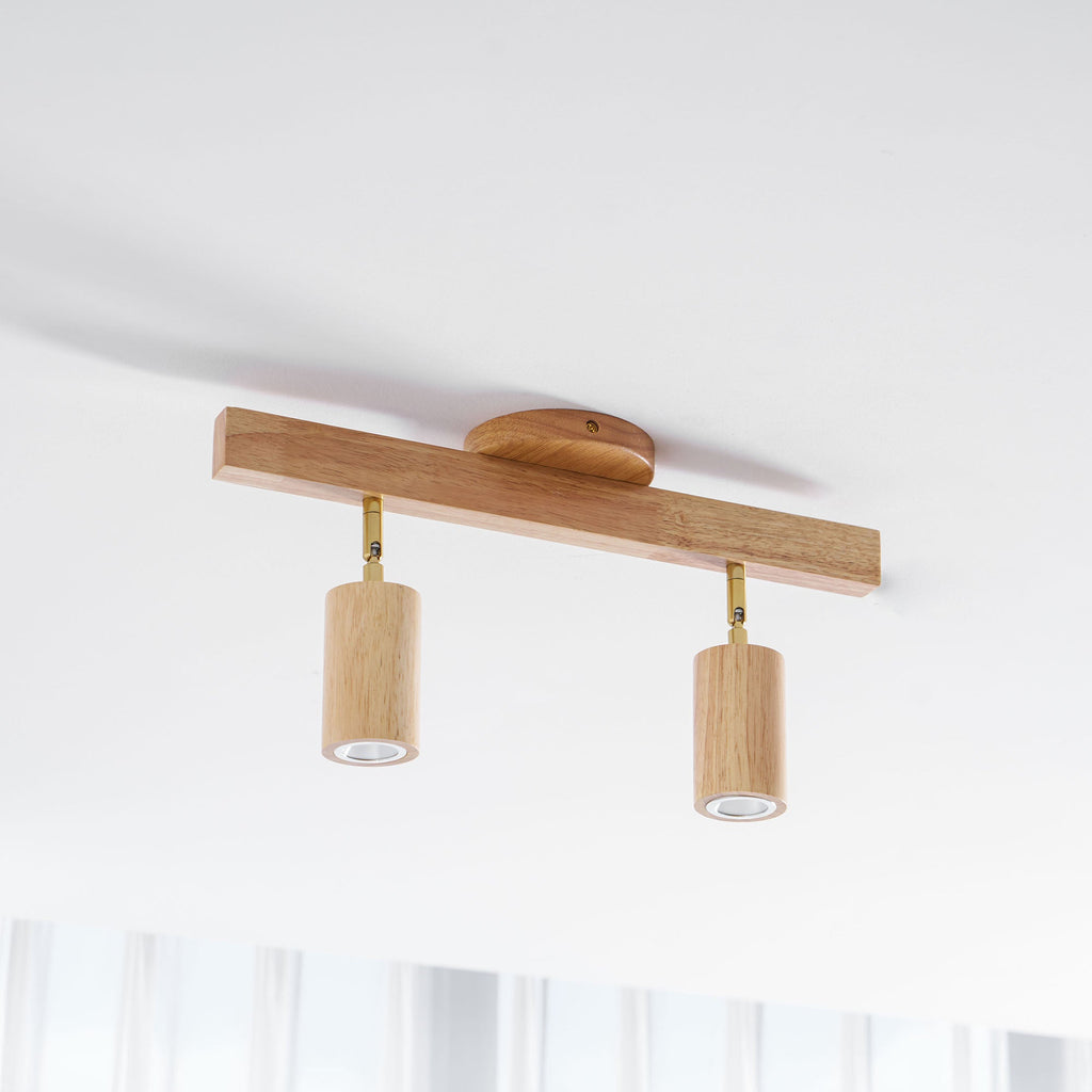 Plafonnier moderne Paddy en Bois