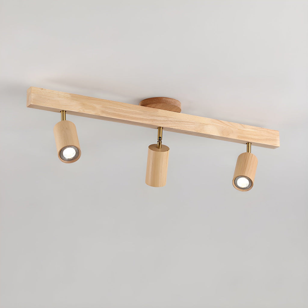 Plafonnier moderne Paddy en Bois