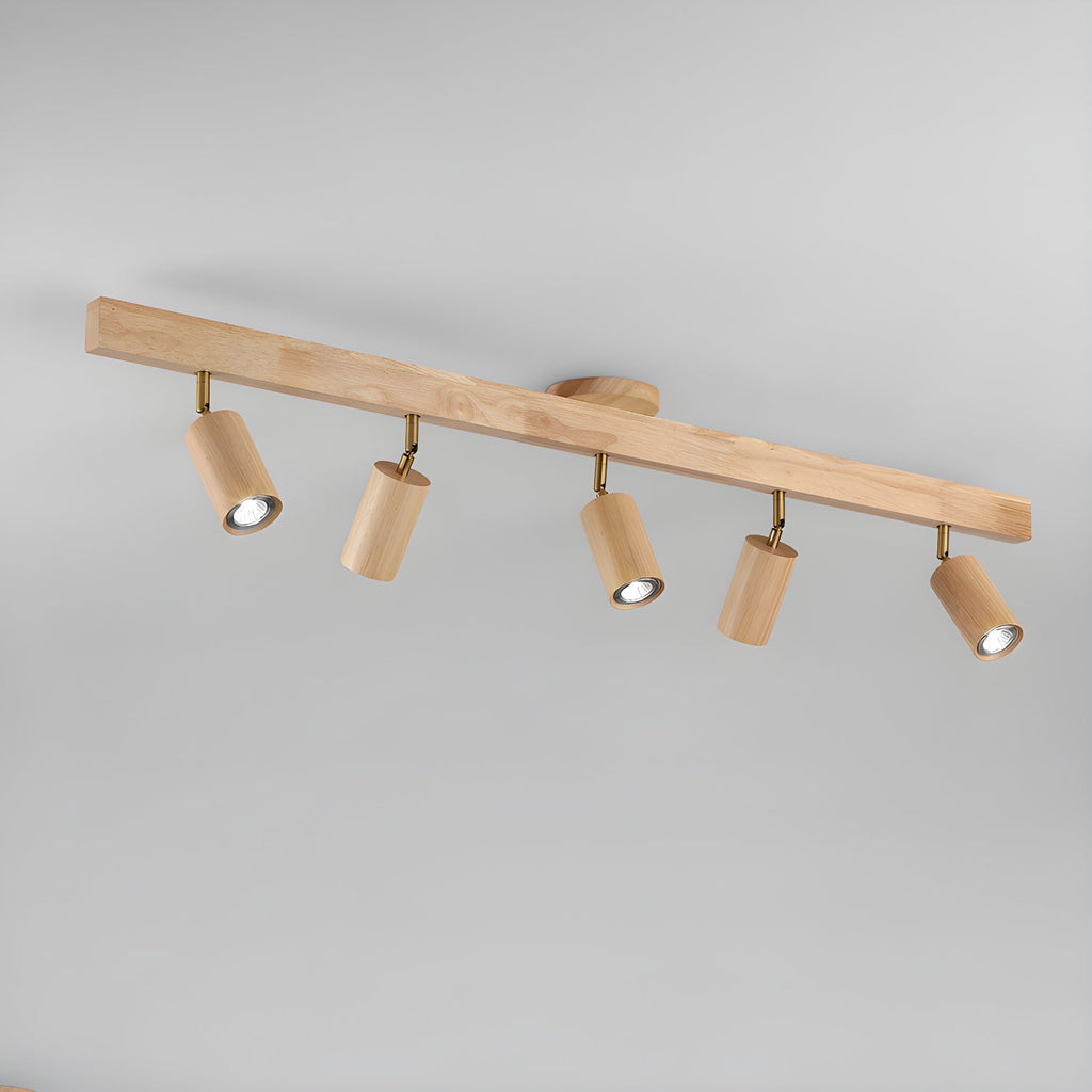Plafonnier moderne Paddy en Bois