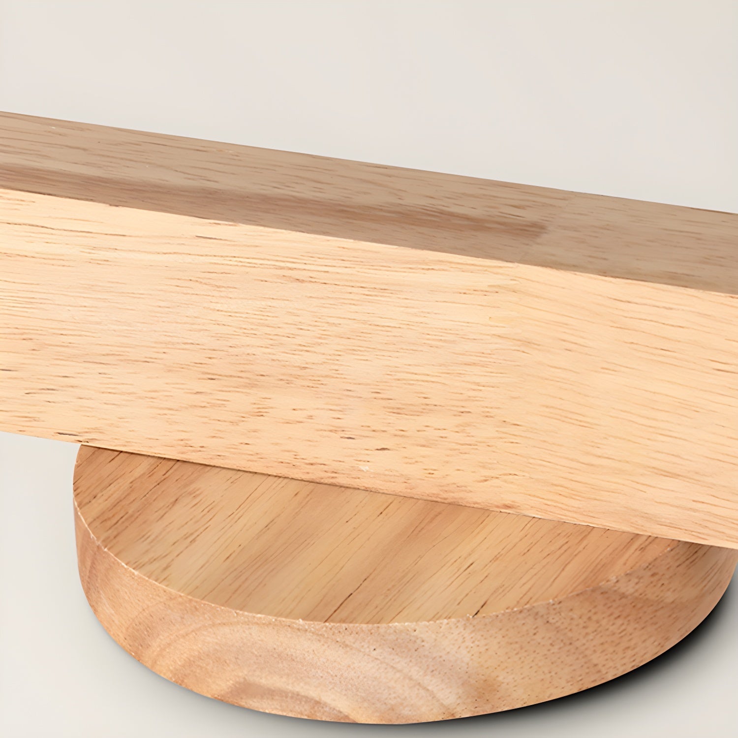 Plafonnier moderne Paddy en bois Noyer