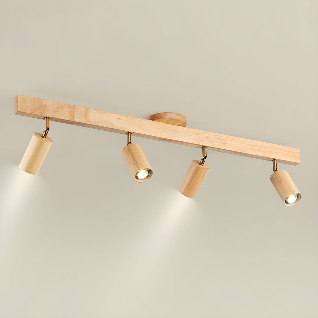 Plafonnier moderne Paddy en Bois