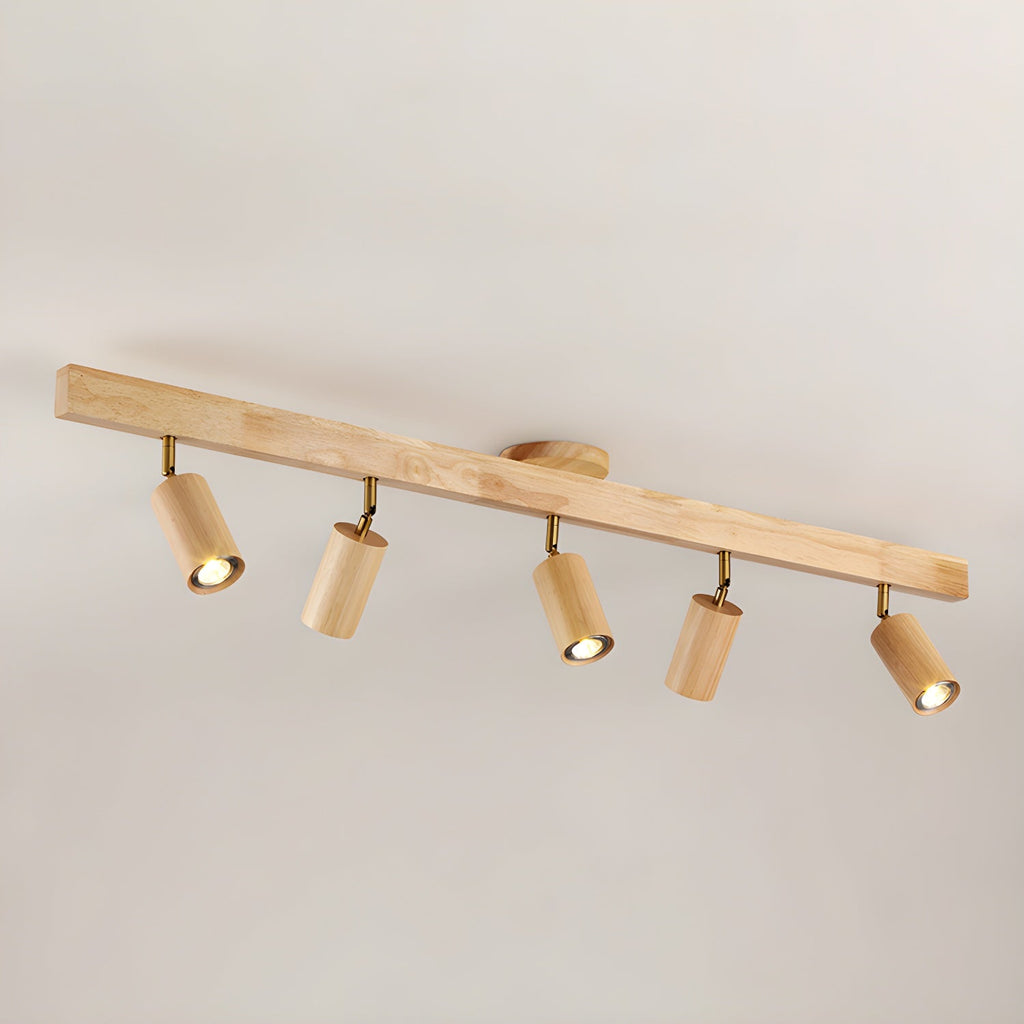 Plafonnier moderne Paddy en Bois