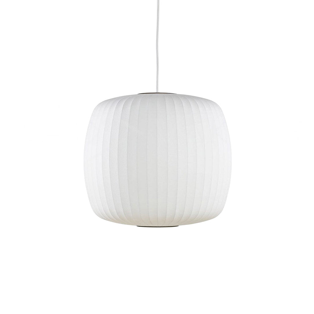 Suspension moderne Charlton en soie Blanc