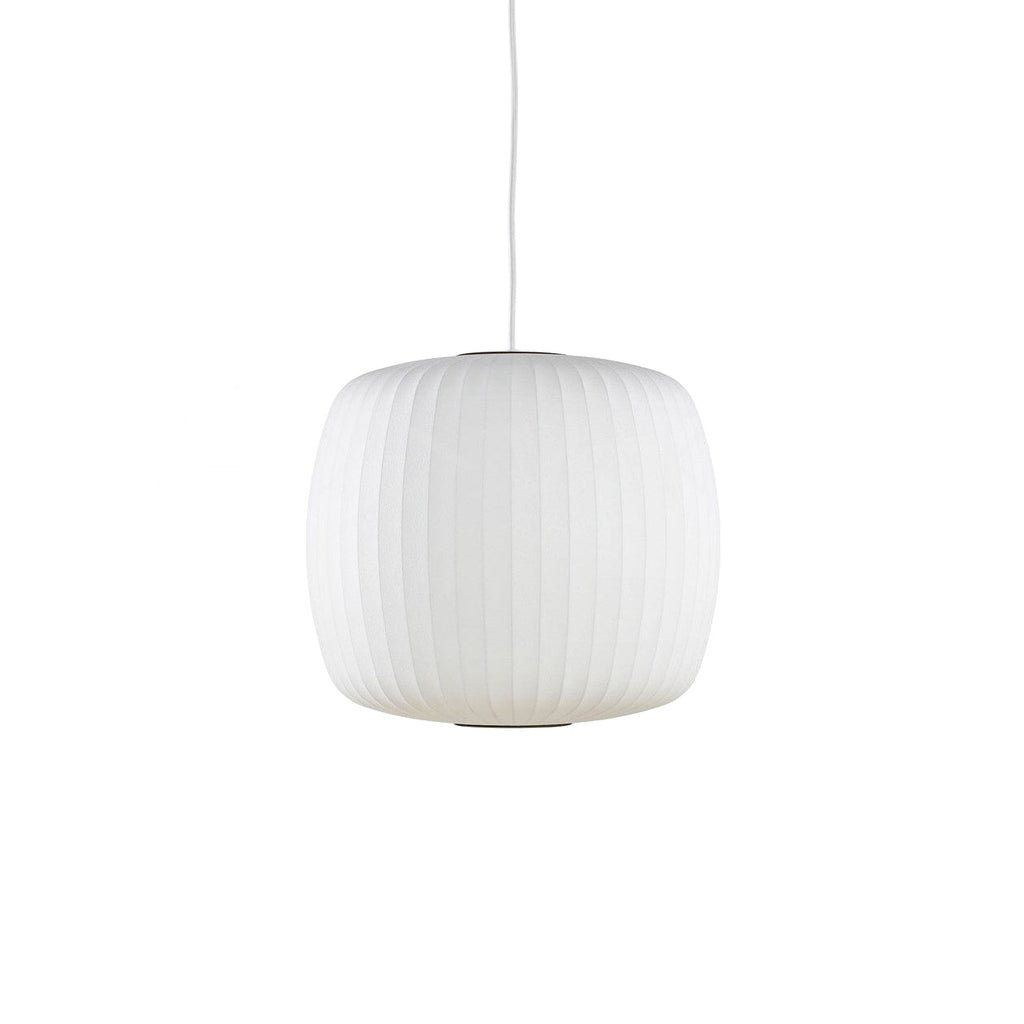 Suspension moderne Charlton en soie Blanc