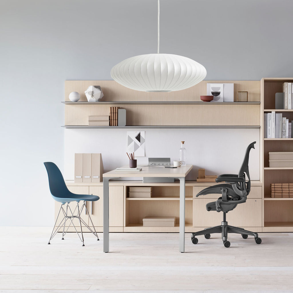 Suspension moderne Charlton en soie Blanc