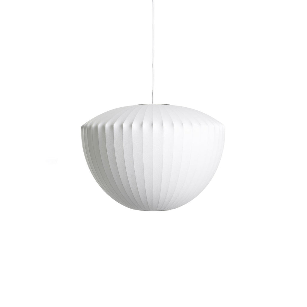 Suspension moderne Charlton en soie Blanc
