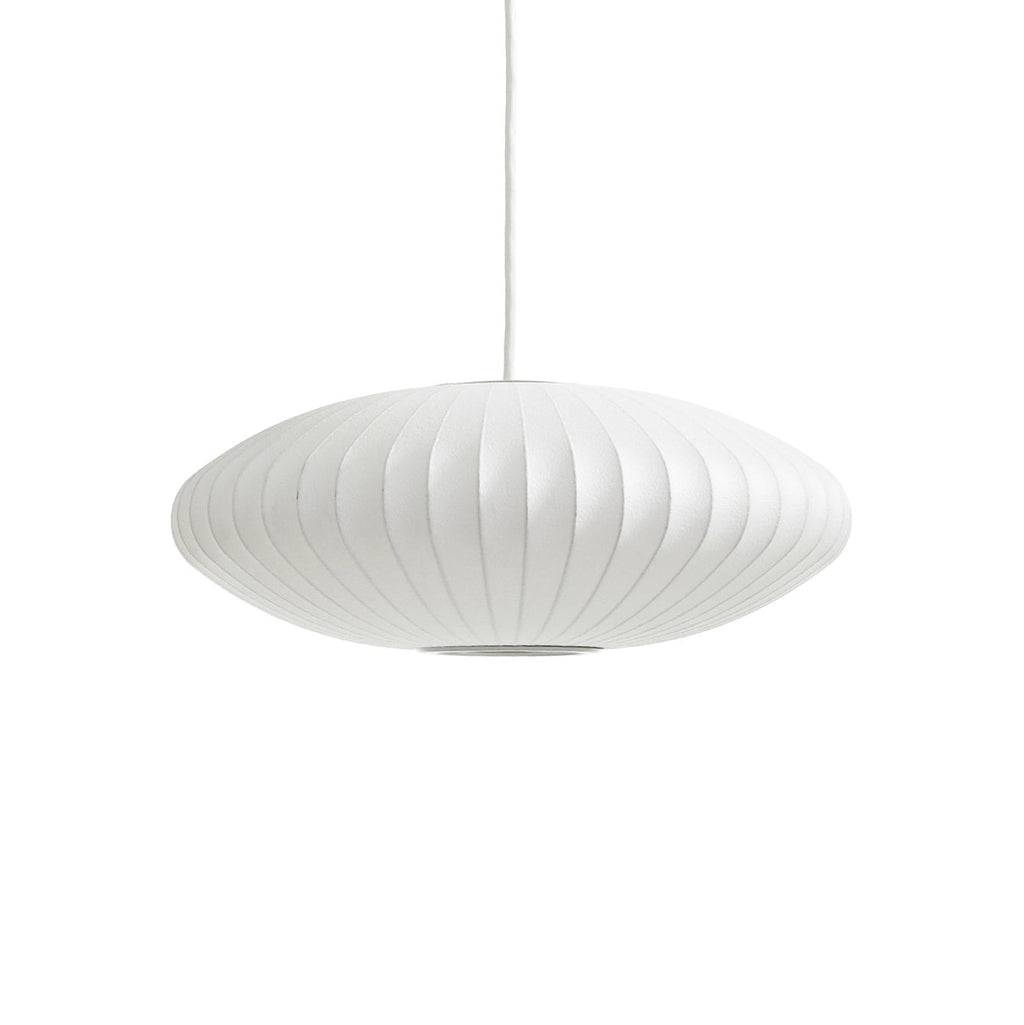 Suspension moderne Charlton en soie Blanc