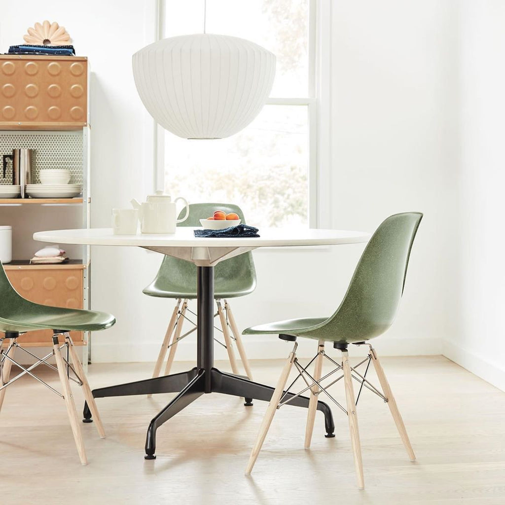 Suspension moderne Charlton en soie Blanc
