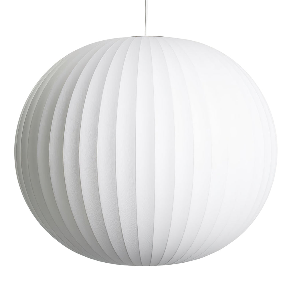 Suspension moderne Charlton en soie Blanc
