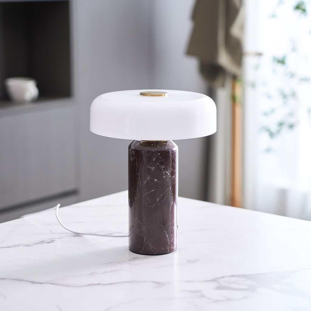 Lampe à poser moderne Fridrek en Marbre Noir