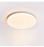 Plafonnier moderne Stroud en Travertin jaune et blanc