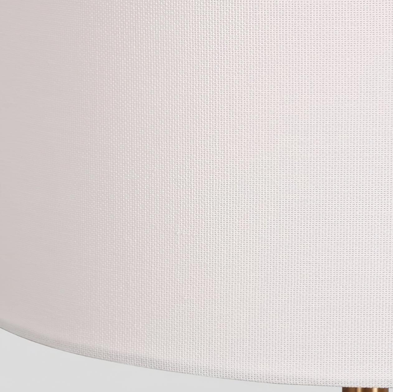 Lampe à poser moderne Athos en Or et blanc marbre