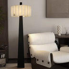 Lampadaire moderne Flyte en Albâtre Noir et blanc