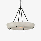 Lustre moderne Sigvaldi en Albâtre Noir