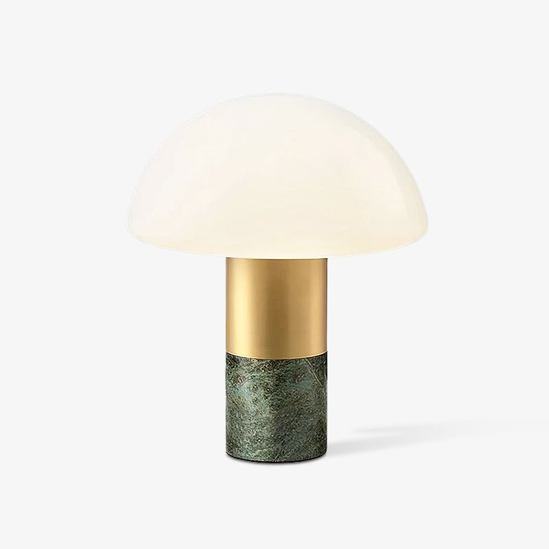 Lampe à poser moderne Keith en Blanc marbre