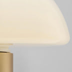 Lampe à poser moderne Keith en Vert marbre