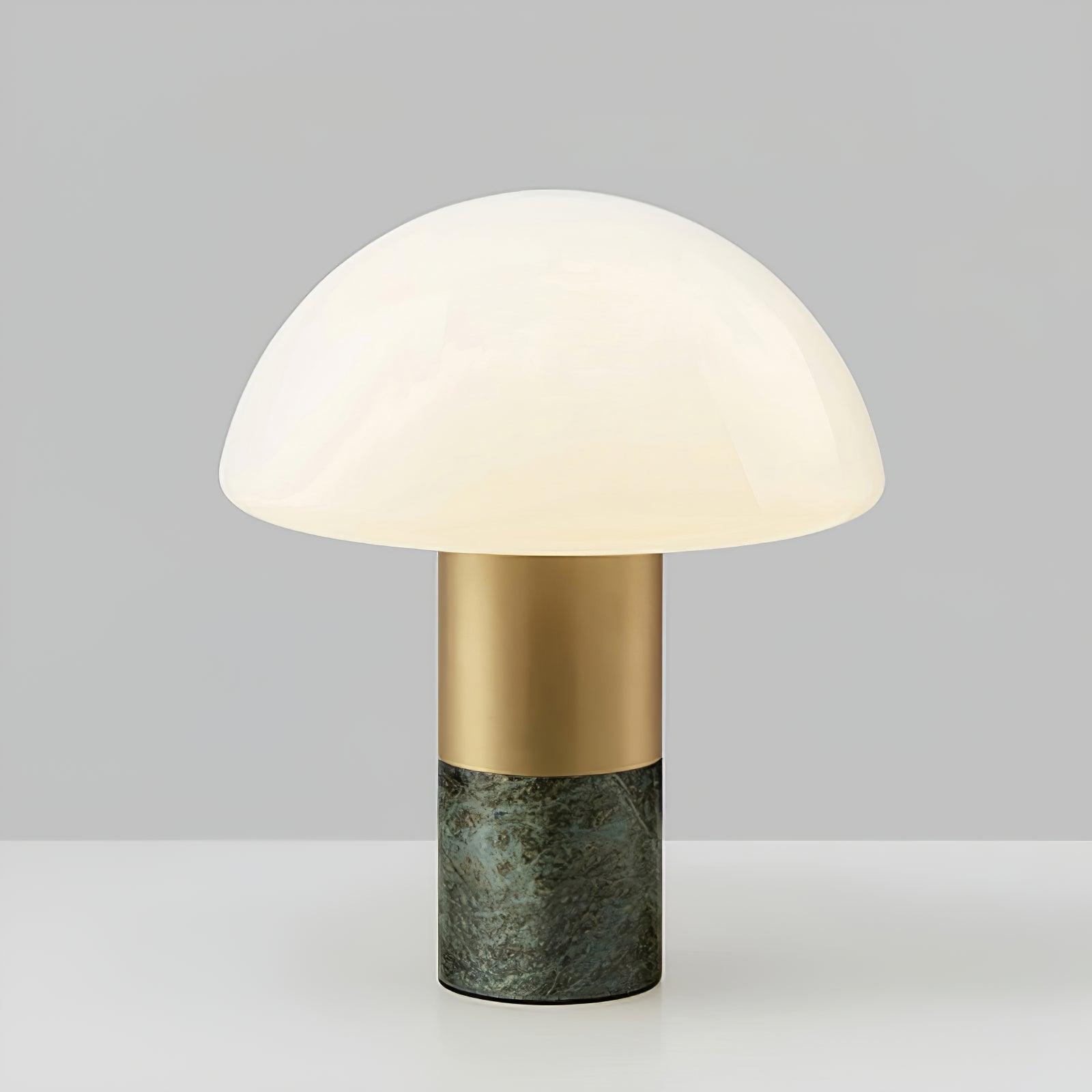 Lampe à poser moderne Keith en Vert marbre