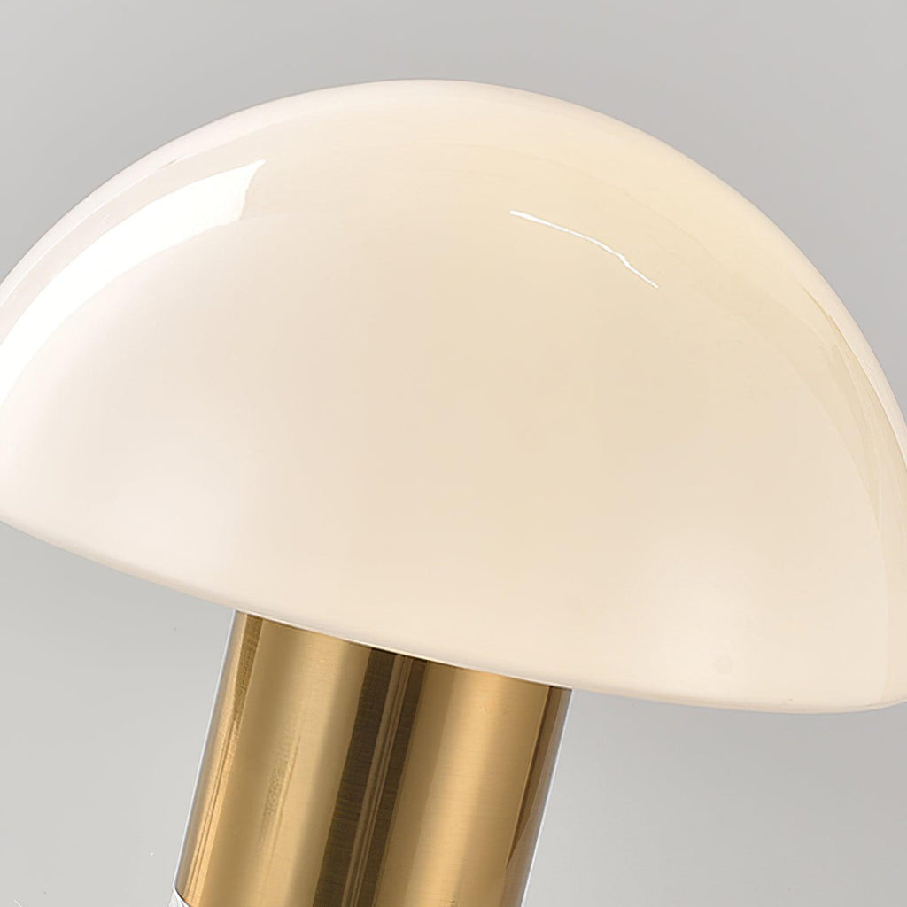 Lampe à poser moderne Keith en Blanc marbre
