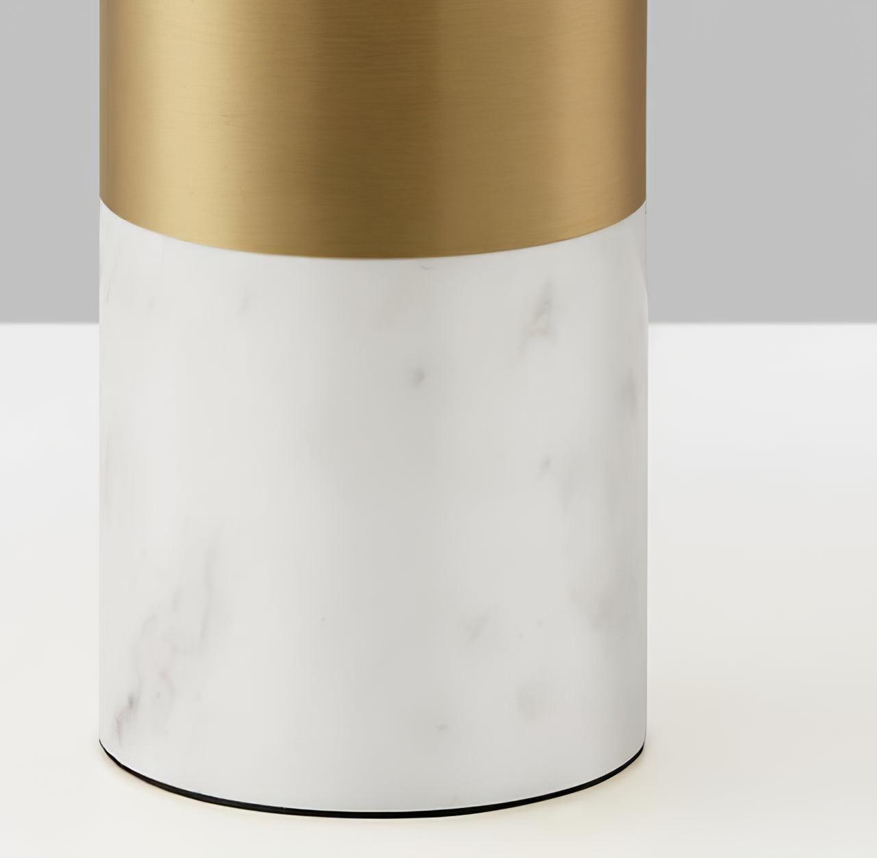 Lampe à poser moderne Keith en Vert marbre