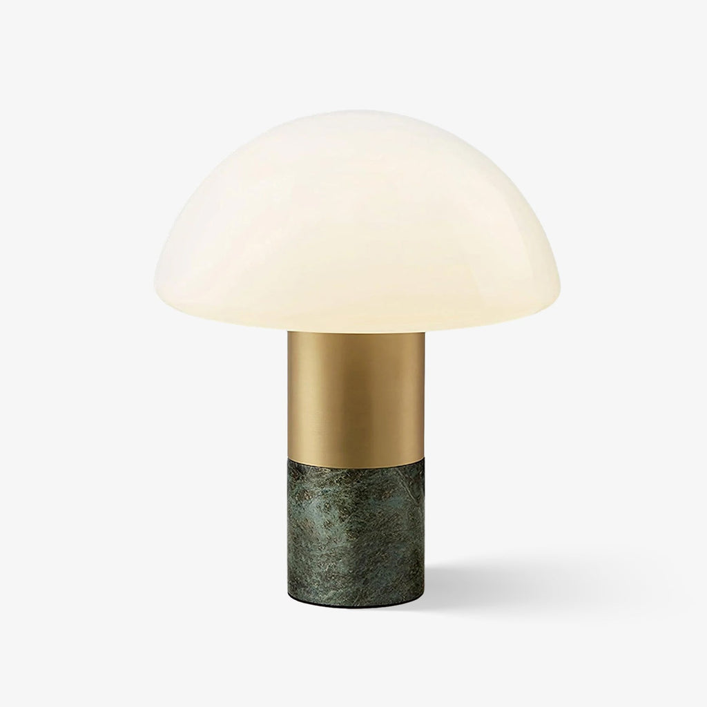 Lampe à poser moderne Keith en Vert marbre