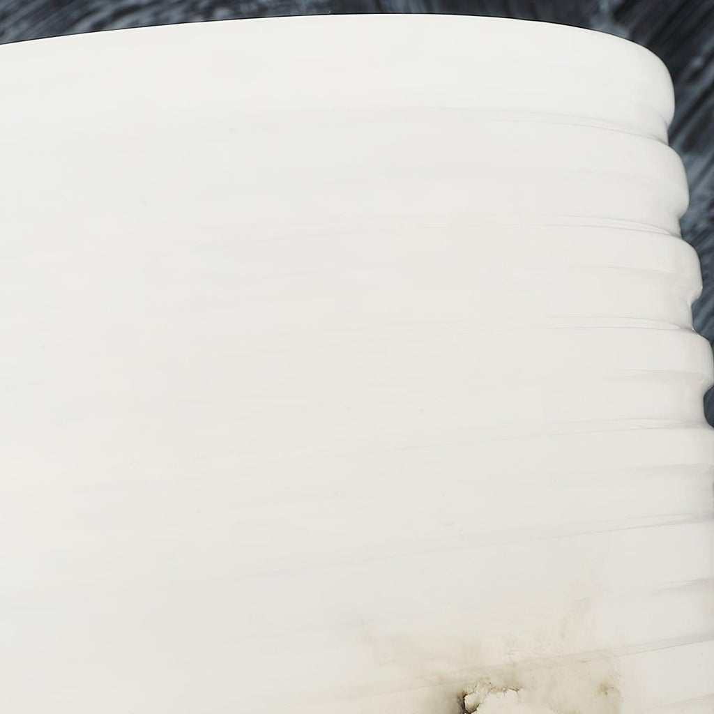Lampe à poser moderne Perry en Albâtre Noir et blanc