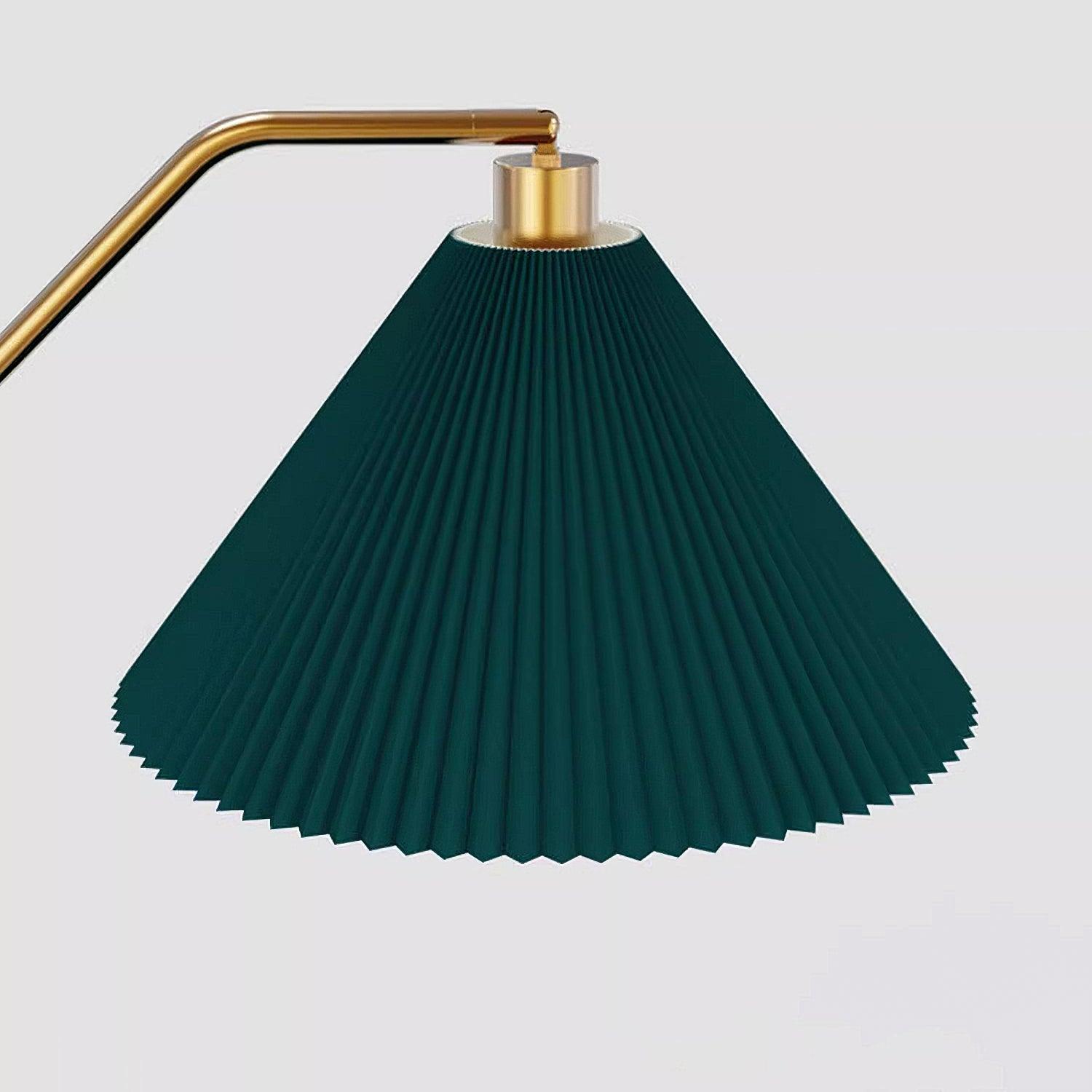 Lampadaire moderne Joralf en Marbre Beige et noir et doré