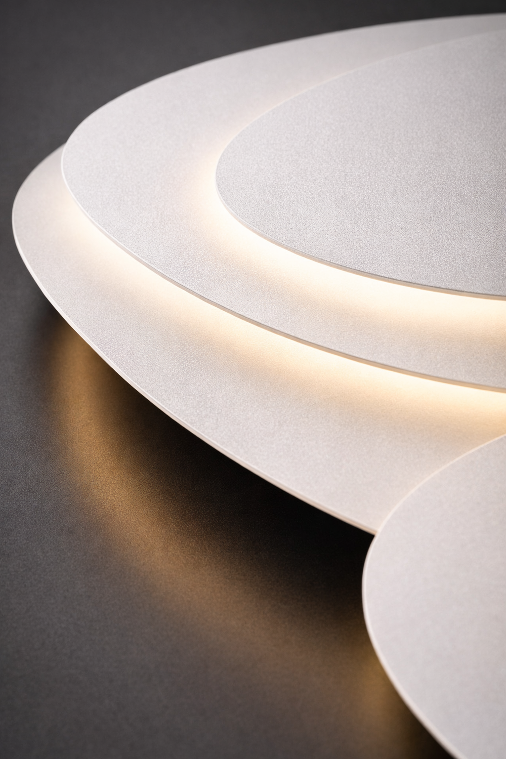 Plafonnier LED Aadam Nuage en Métal Blanc
