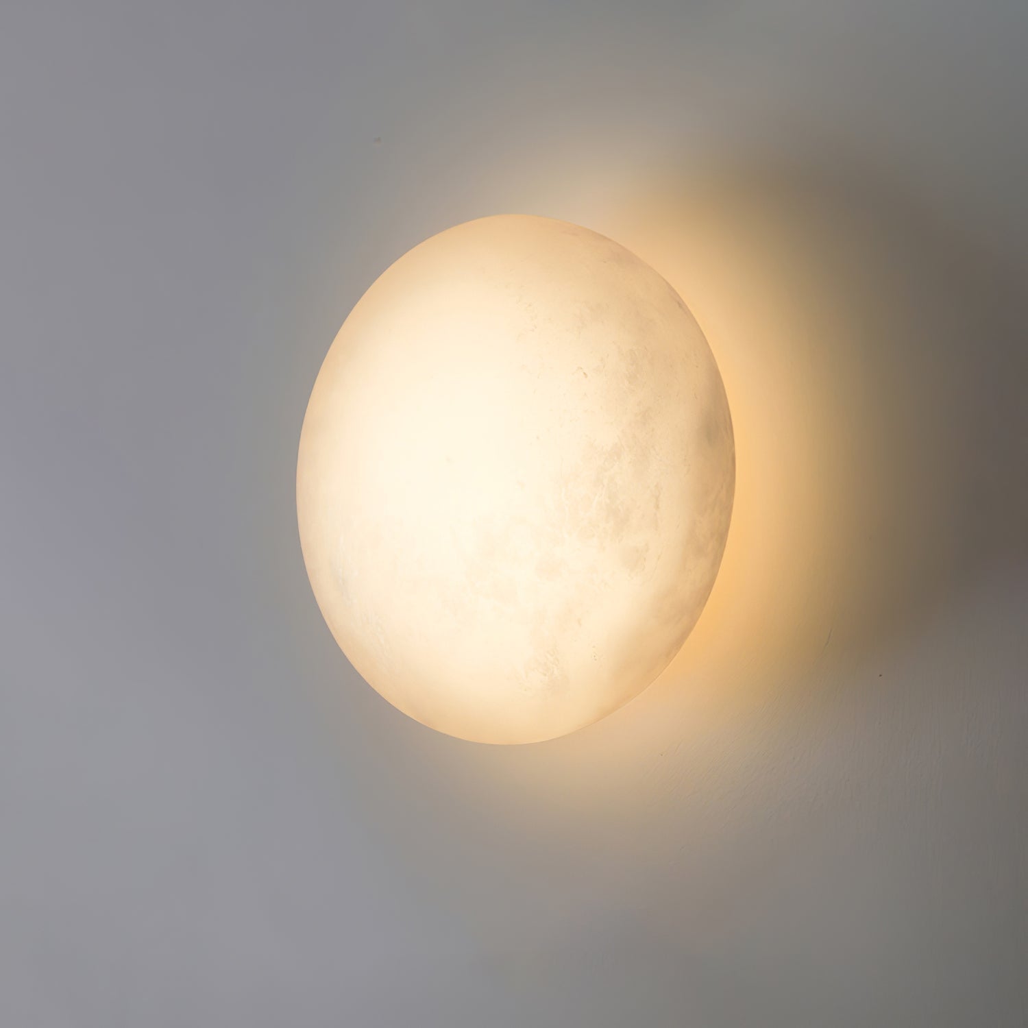 Applique murale moderne Vaino en Albâtre Blanc