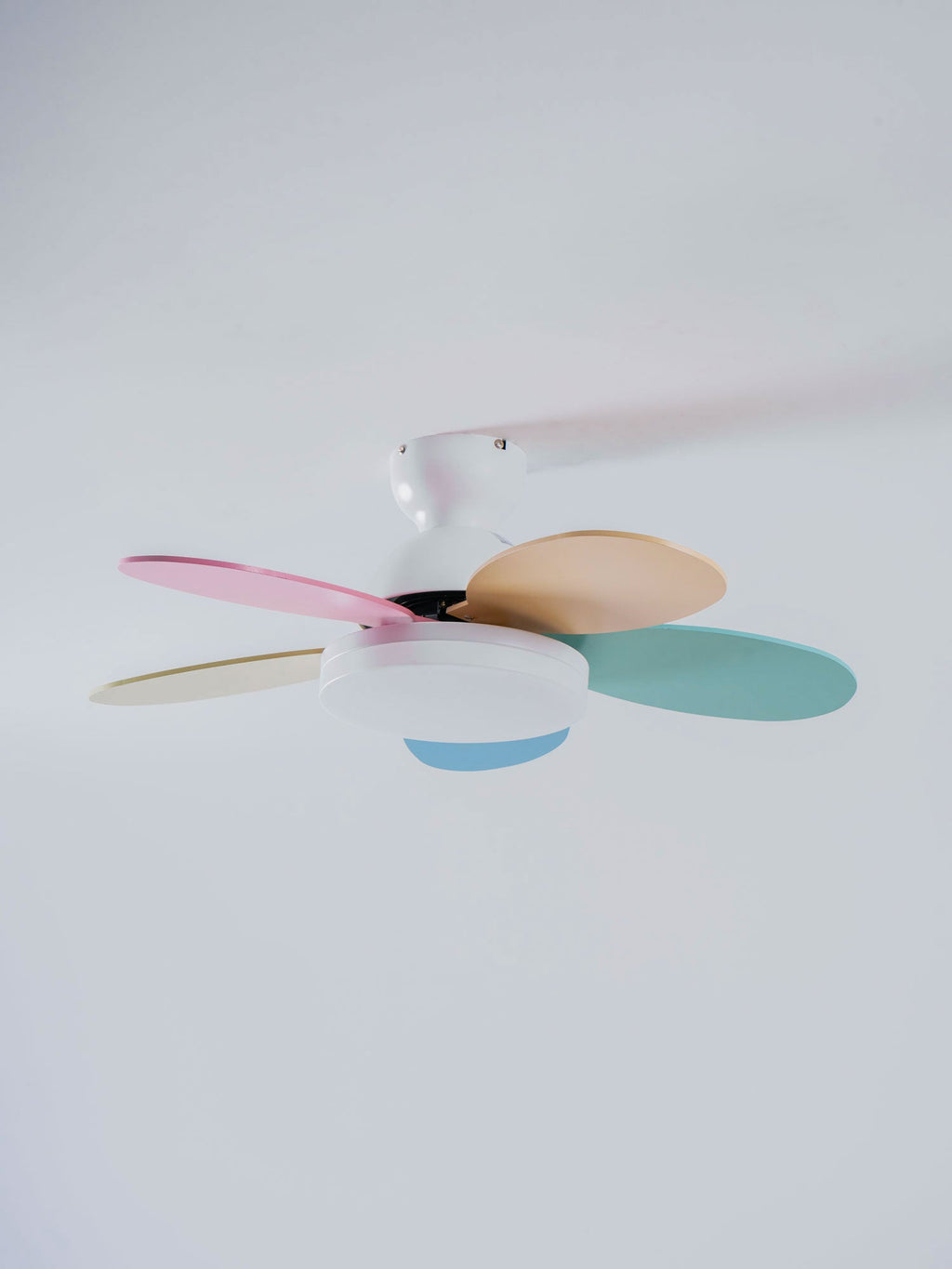 Ventilateur de plafond moderne Berndt en Bois