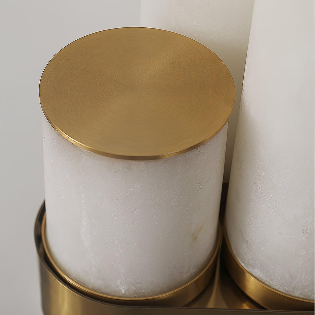Lampadaire moderne Askild en Albâtre