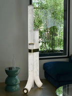 Lampadaire moderne Askild en Albâtre