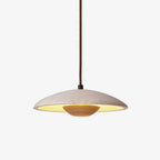 Suspension moderne Enrico en bois Noyer