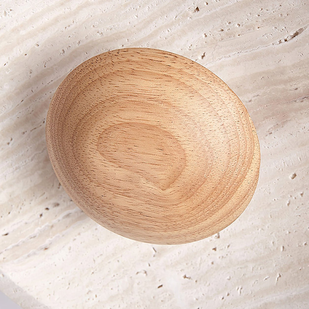 Suspension moderne Enrico en bois Noyer