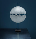 Lampe à poser moderne Kveld en Verre Blanc