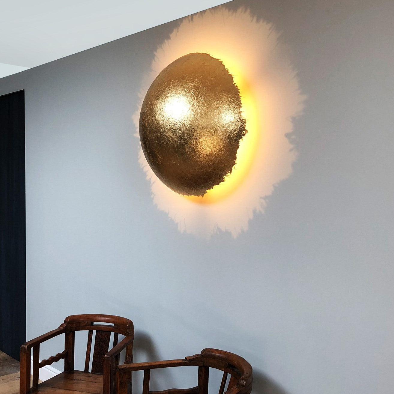 Applique murale moderne Kveld en Verre Blanc