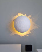 Applique murale moderne Kveld en Verre Blanc