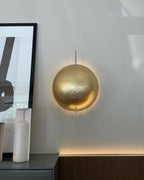 Applique murale moderne Kveld en Verre Doré