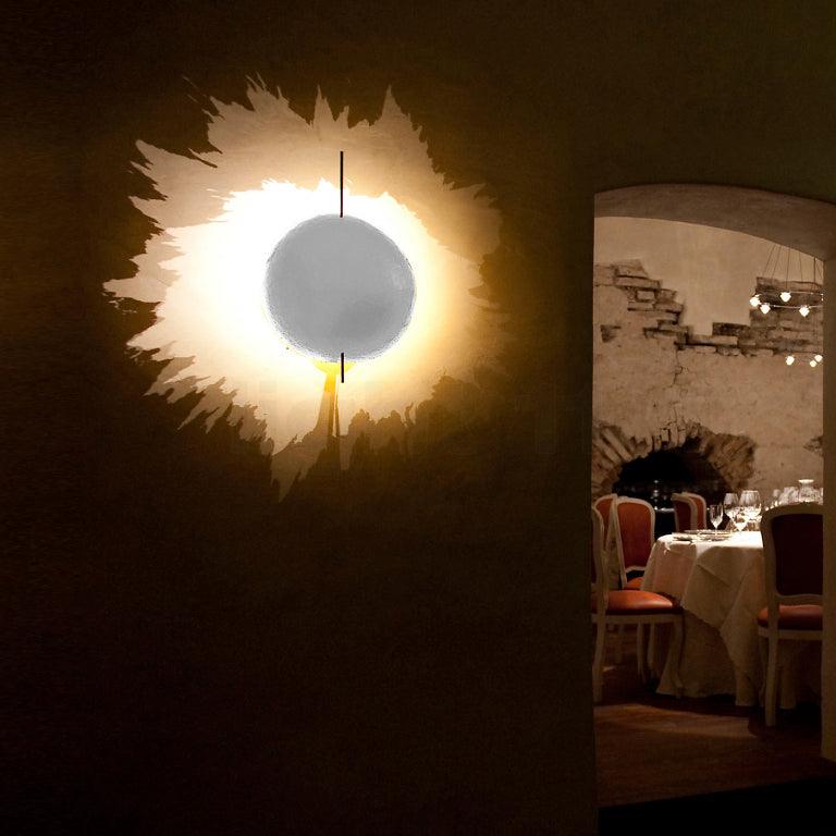 Applique murale moderne Kveld en Verre Doré