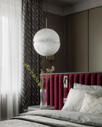 Suspension moderne Kveld en Verre Blanc