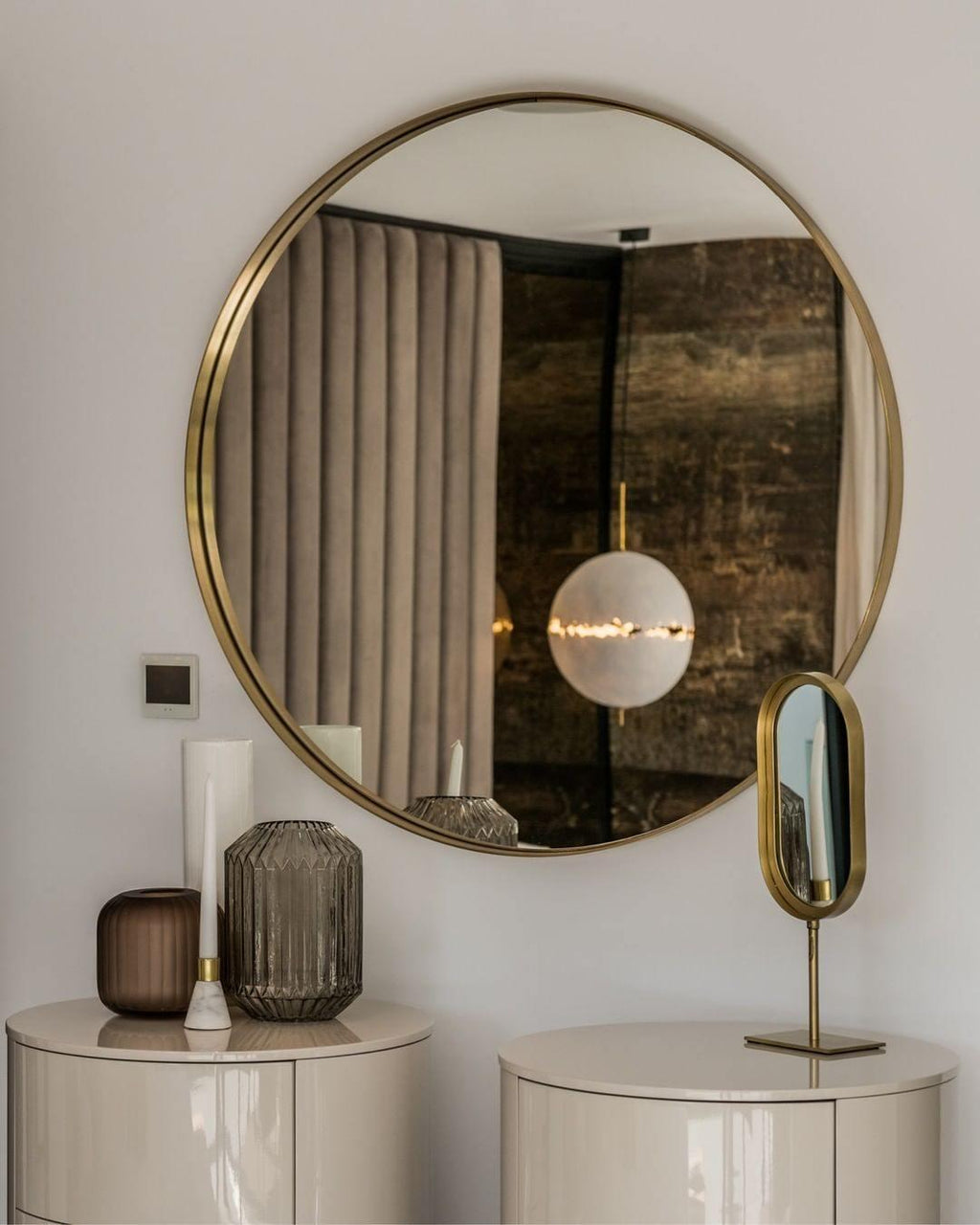 Suspension moderne Kveld en Verre Blanc