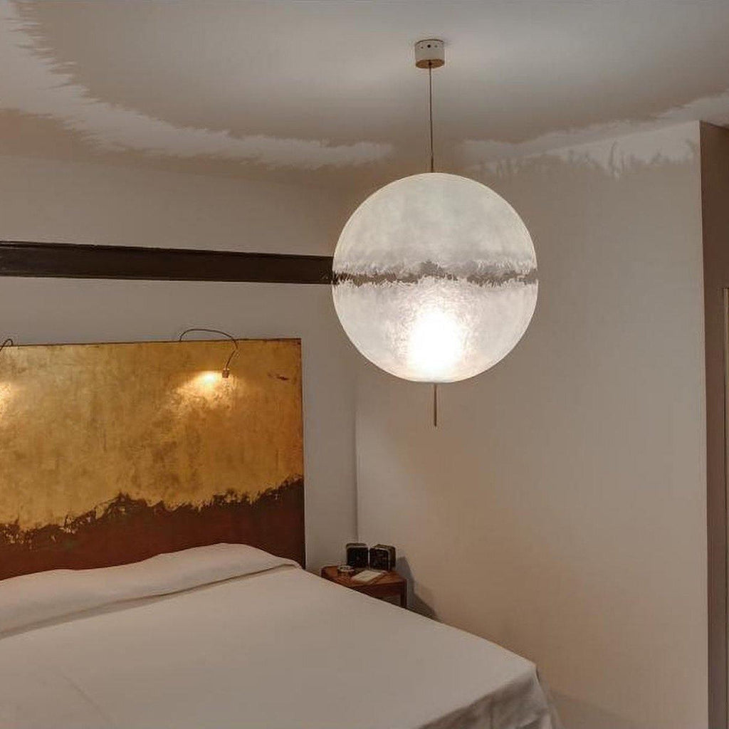 Suspension moderne Kveld en Verre Blanc