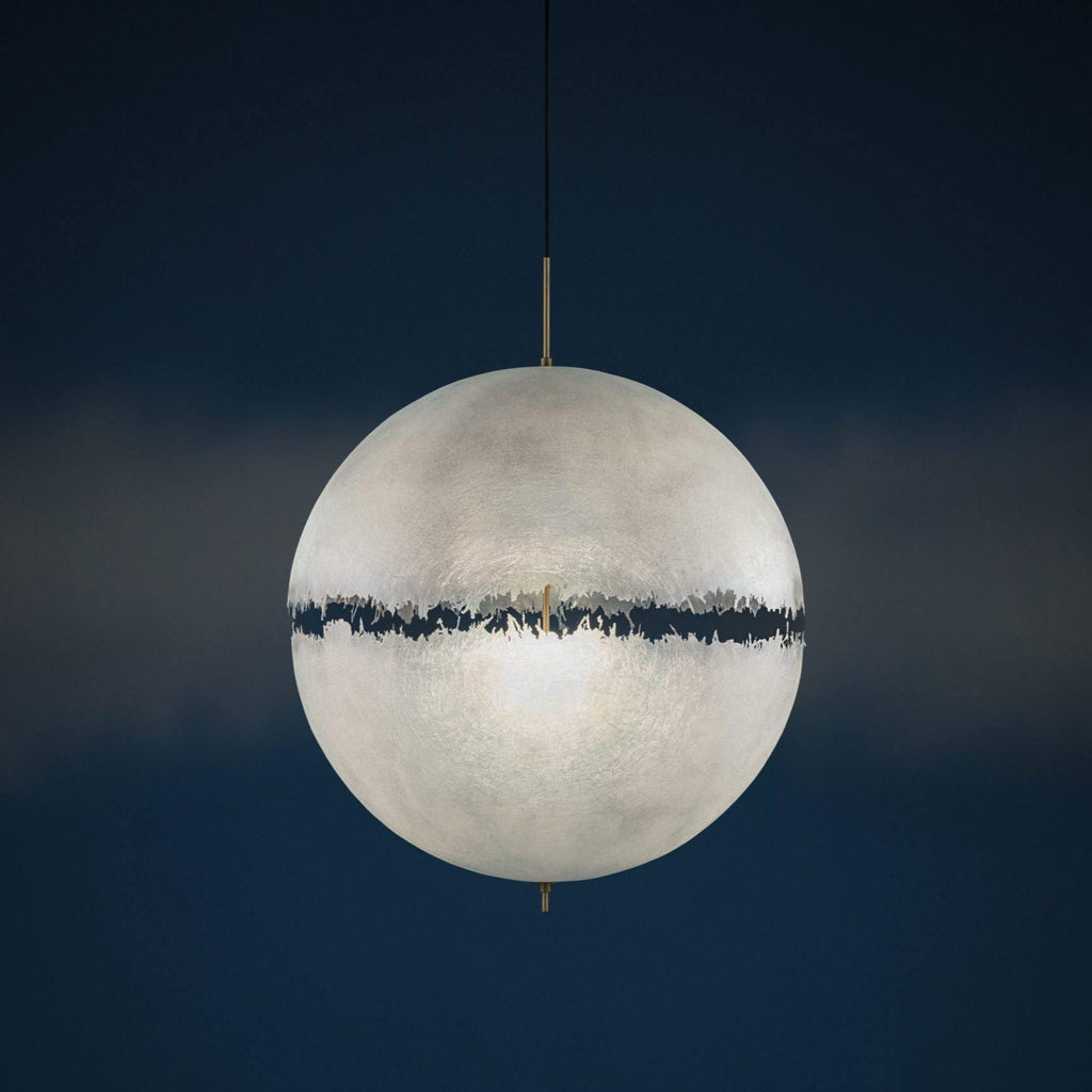 Suspension moderne Kveld en Verre Blanc