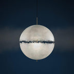 Suspension moderne Kveld en Verre Blanc