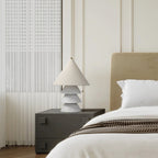 Lampe à poser moderne Olaus en Onyx, Jade Vert