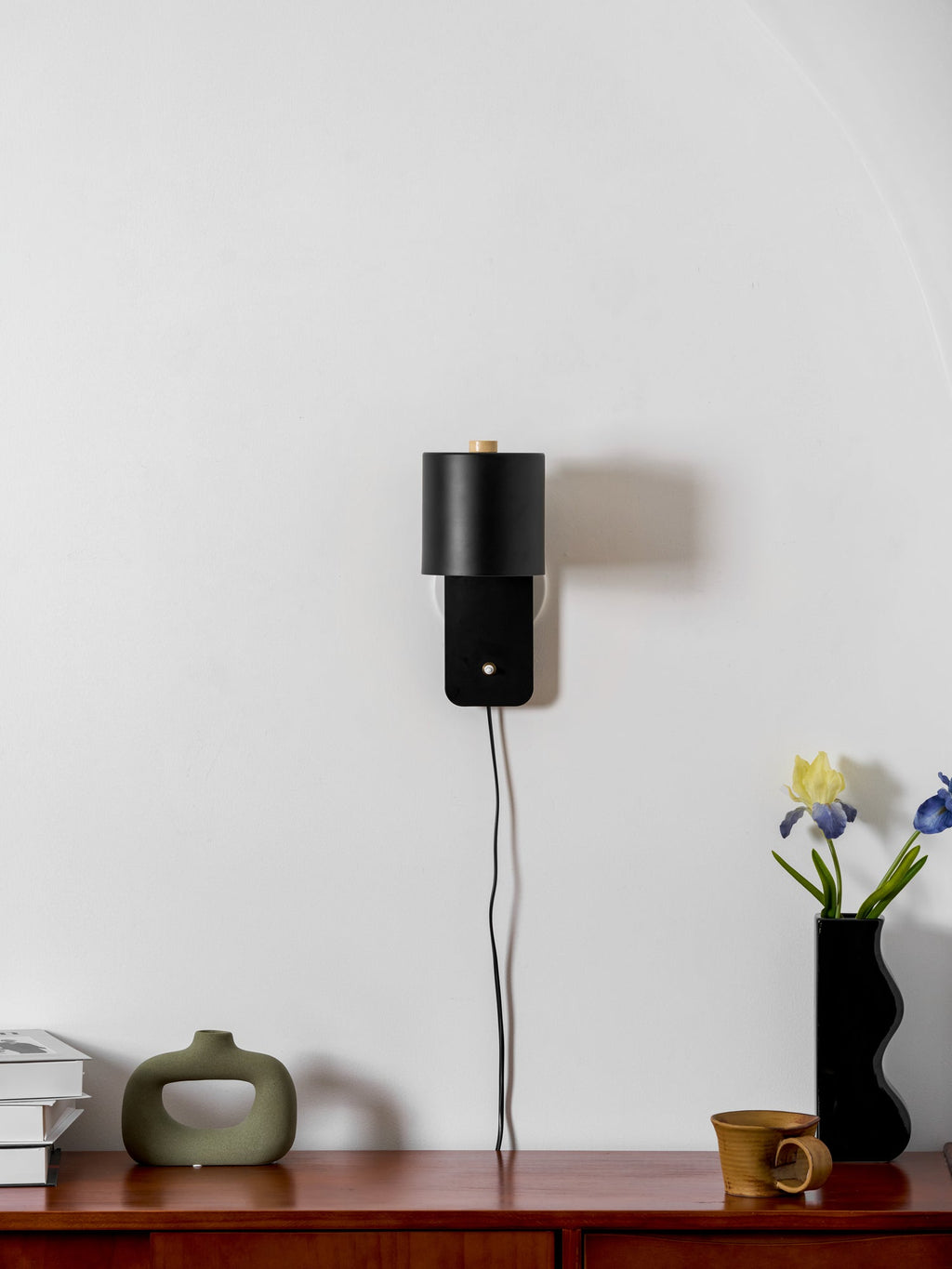 Applique murale moderne Blaise en Métal Vert