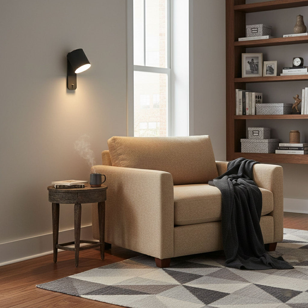 Applique murale moderne Arnaldur en Bois Blanc