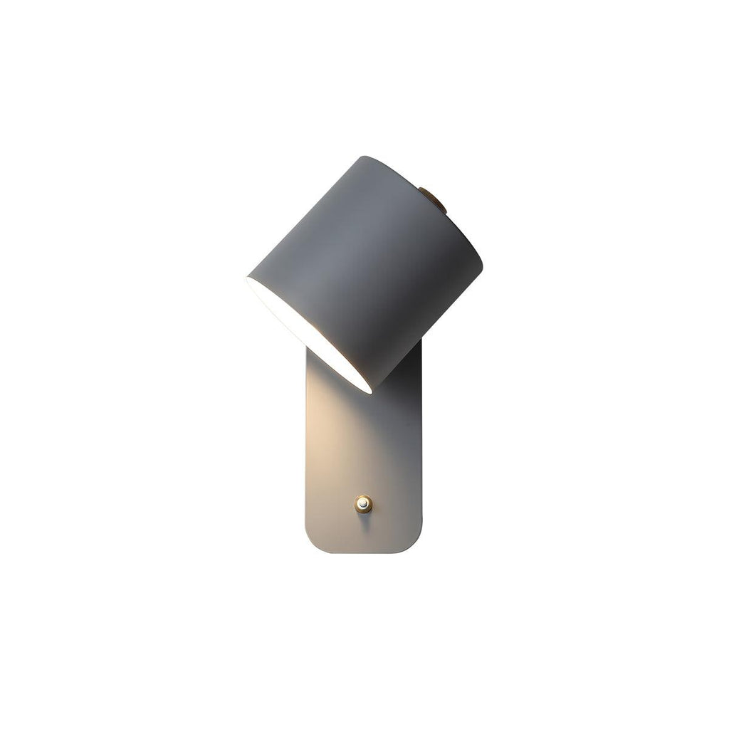 Applique murale moderne Arnaldur en Bois Gris
