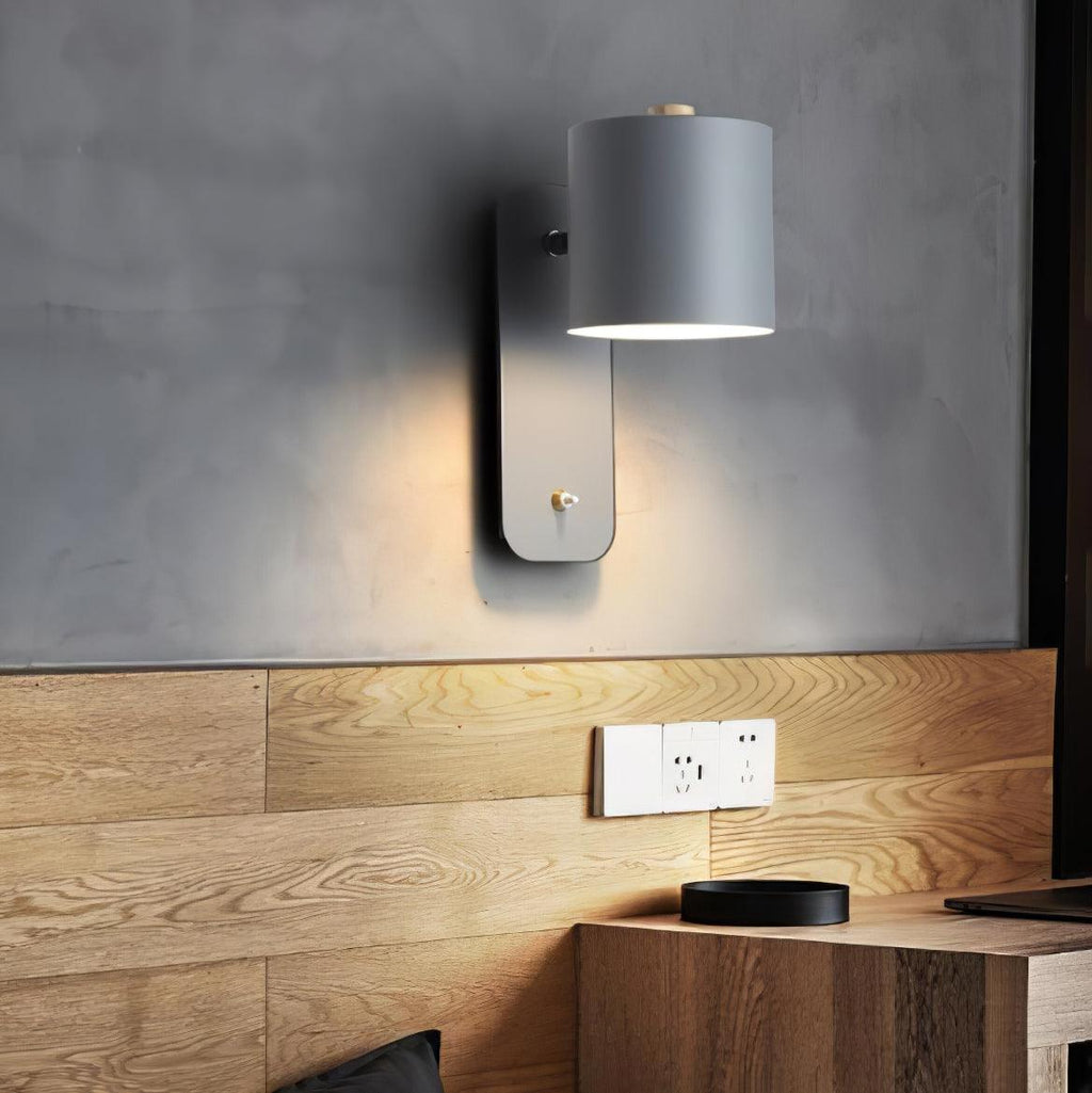 Applique murale moderne Arnaldur en Bois Noir