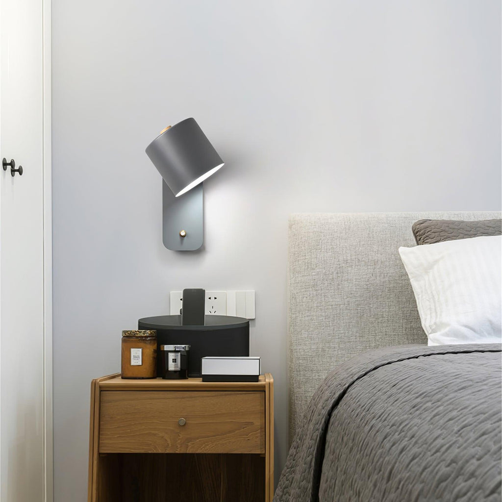 Applique murale moderne Arnaldur en Bois Vert